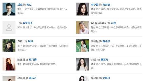 明星网红闲鱼账号大全