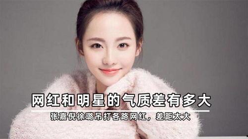 明星网红气质差距太大了,明星与网红的鲜明对比