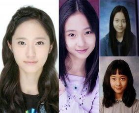 明星网红现实中的照片,镜头内外大对比